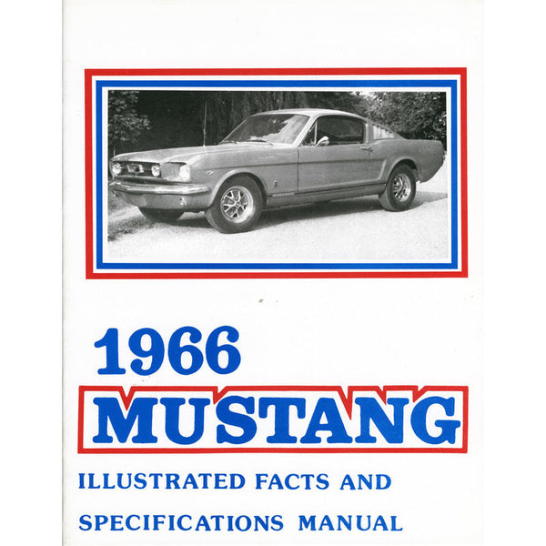 1966 Mustang Fact Book
