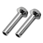 1965-1966 Mustang Door Lock Rod Knobs, Chrome
