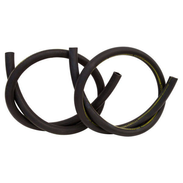 1973 Mustang Water Heater Hose, w/Yellow Stripe, Motorcraft Date Code 8 ft.