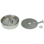 1966-1967 Shelby Mustang 10 Spoke Center Cap, Metal