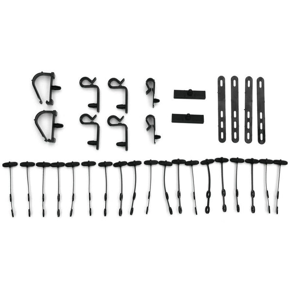 1967 Mustang Wire Loom Mounting Kit, 25 pcs