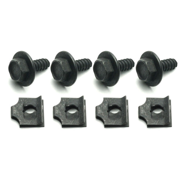 1968-1970 Mustang Cooling Fan Shroud Mounting Kit, 8 pcs