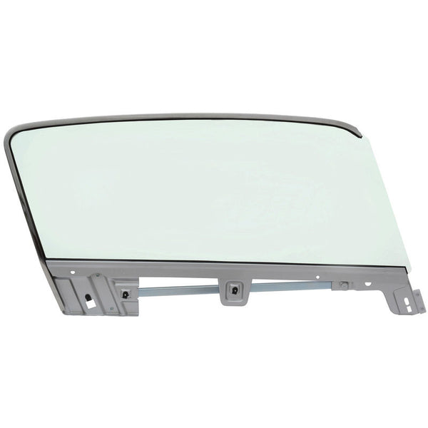 1967-1968 Mustang Door Glass Kit, w/Glass, FB, Tinted, RH