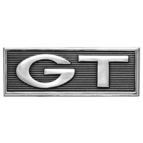 1968 Mustang Front Fender Nameplate, GT