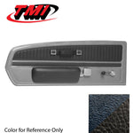 Black 1968 Mustang Deluxe Door Panels