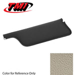 White 1969-1970 Mustang Coupe / Fastback Sunvisor Pads