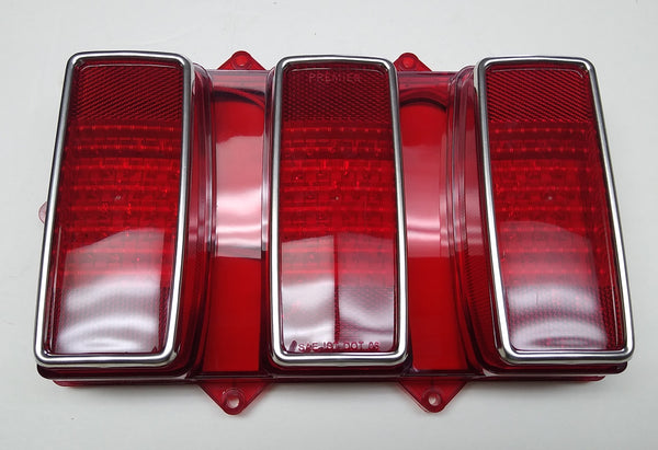 1969 Mustang LED Tail Light Lens Kit