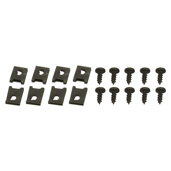 1965-1968 Mustang Conv Interior Quarter Trim Panel Build Up Screws