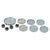 1965-1973 Mustang Engine Block Freeze Plug Kit, 8 cyl, 351C, 12 pcs