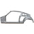 1965-1966 Mustang Dynacorn Door / Quarter Frame Assembly, FB, LH, Weld Thru Primer