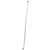 1965-1968 Mustang Hood Prop Rod, Stainless, w/Washers and Spring