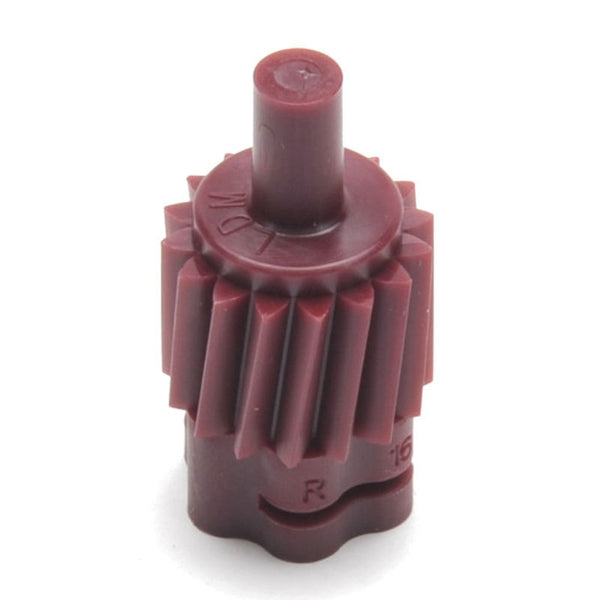 1965-1973 Mustang Speedometer Gear, 3 Spd, A/T, 16R Teeth, Burgundy