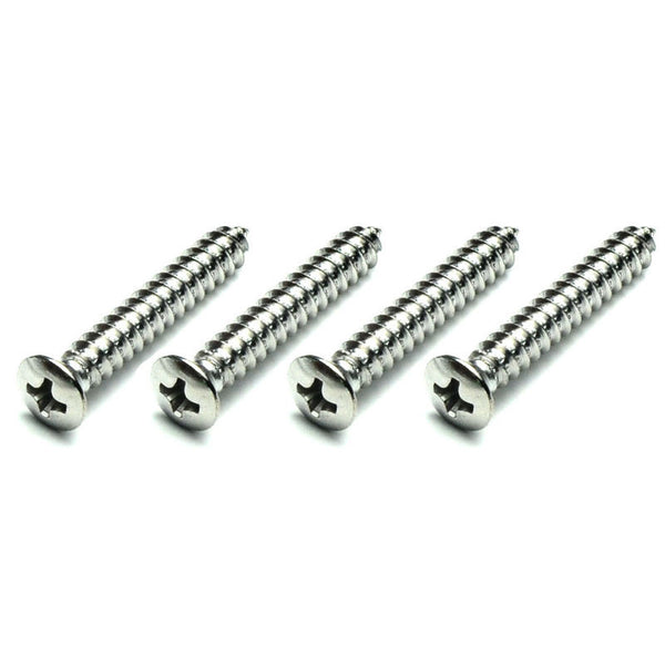 1968 Mustang Convertible Sunvisor Bracket Screw Set, 4 pcs