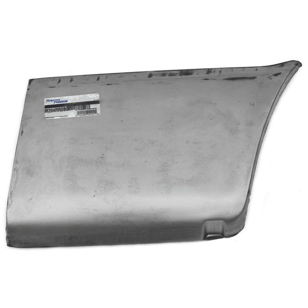 1967-1968 Mustang Lower Rear Corner Of Front Fender, 14 inches Tall, RH