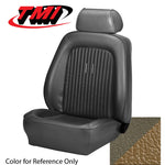 Nugget Gold 1969 Mustang Two Front Buckets Upholstery, Standard