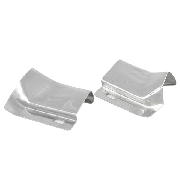 1969-1970 Mustang Roof Drip Rail Molding Joint Covers, FB