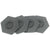 1965-1973 Mustang Rear Spring Anti-Squeak Pad Set, 4 pcs