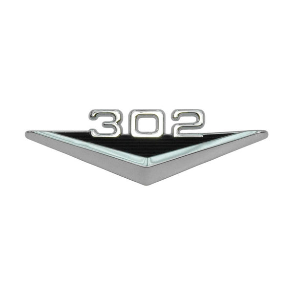 John's Mustang: 1965-1966 Mustang Fender Emblem, Engine Designation, 302