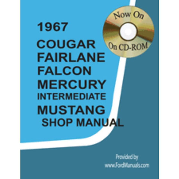 1967 Mustang Shop Manuals (CDROM)