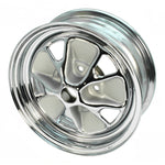 1964-1965 Mustang Styled Steel Wheel, 14x5, Argent