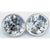 1965-1970 Mustang H4 Headlight Conversion Kit, 7 inches diameter, includes two 60/55W H4 Bulbs, Tri-Bar Style, Blue dot