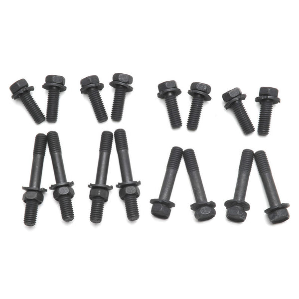 1968-1973 Mustang Exhaust Manifold Bolts, 8 cyl, 289, 302, 16 pcs