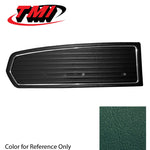 Turquoise 1968 Mustang Standard Door Panels