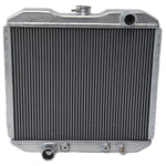 1967-1968 Mustang Radiator, Aluminum, 8 cyl, 2 Super Row, 20 inches, LH, lower hose