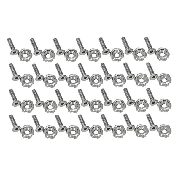 2005-2011 Mustang Under-Hood Hardware Dress Up Kit, 28 nuts & 28 bolts
