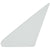 1964-1968 Mustang Vent Window Glass, Clear, LH