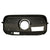1969-1970 Mustang Deluxe Dash Bezel, w/Clock Hole, Black, RH