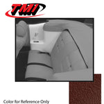 1969 / Dark Red 1965-1970 Mustang Convertible Interior Quarter Trim Upholstery