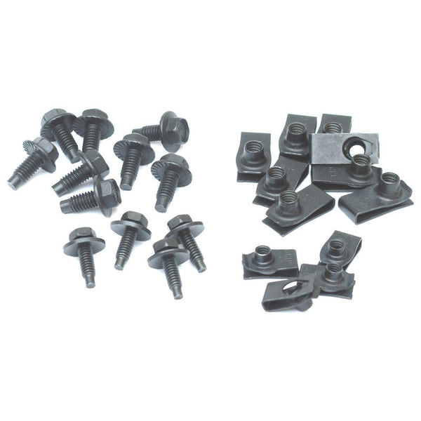 1965-1966 Mustang Front Valance Mounting Kit, 24 pcs