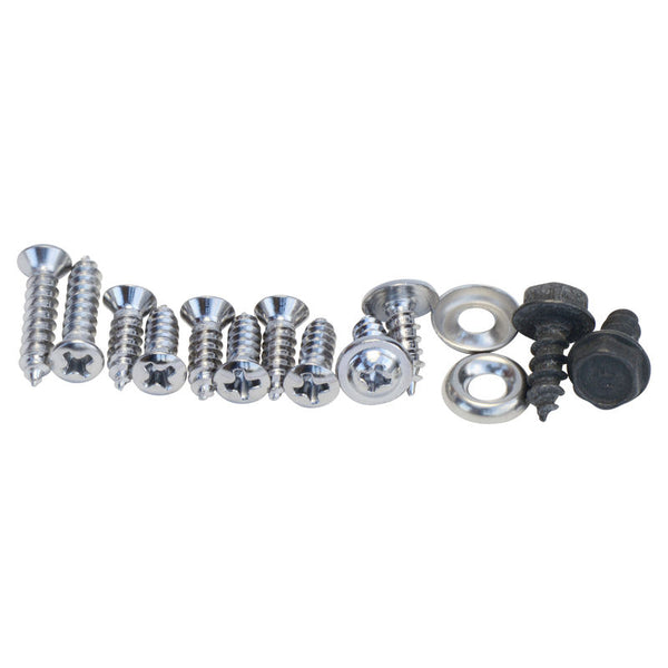 1965-1966 Mustang Quarter Trim Panel Hardware, Cpe, 14 pcs.