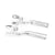 1979-1993 Mustang Hood Hinges, Polished Stainless Steel, RH & LH