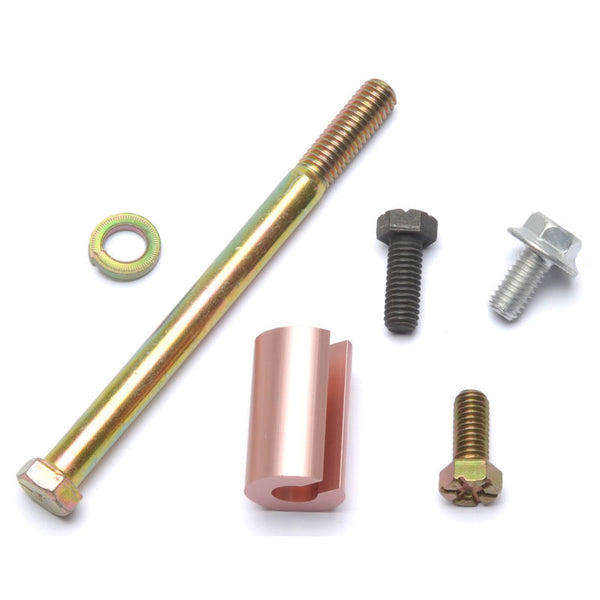 1968-1970 Mustang Alternator Bolt Kit, 390, 428, w/Pink Spacer, 5 pcs