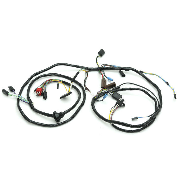 1968 Mustang Firewall To Headlight Wire Loom, w/Tach, w/GT