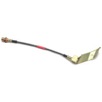 1967-1969 Mustang Rear Brake Hose, Braided Stainless Steel, 28 Spline Axle