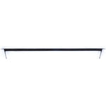 Black 1965-1966 Mustang Monte Carlo Bar, Straight