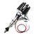 1965-1973 Mustang Pertronix Flamethrower Ignitor III Billet Distributor, 289/302, w/ Vacuum Advance, Black