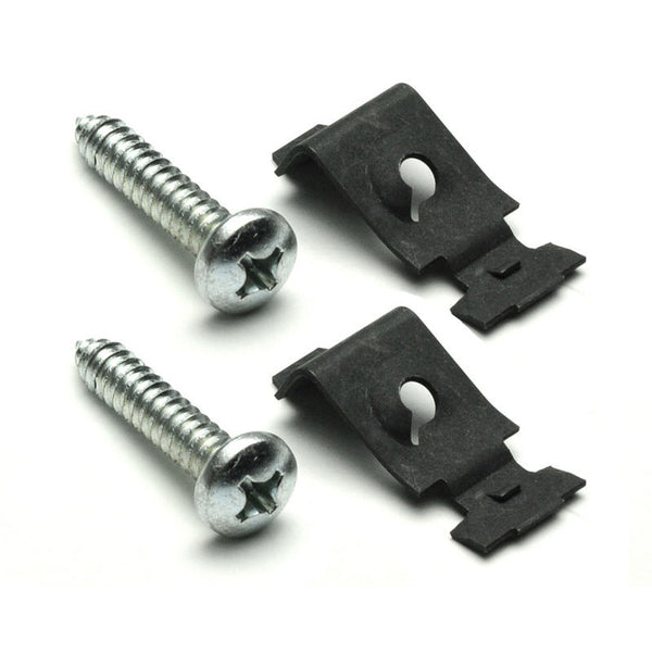 1965-1966 Mustang Arm Rest Base Mounting Kit, Screws & Nuts, 4 pcs, One Side