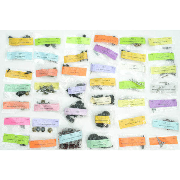 1967 Mustang Master Interior Fastener Kit, FB, Std, 312 pcs