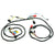 1967 Mustang Firewall To Headlight Wire Loom, w/o Tach, w/o GT