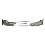 1967-1968 Mustang Convertible Sunvisor Brackets, w/Visor Rod