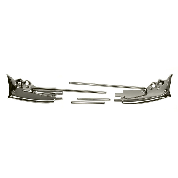1967-1968 Mustang Convertible Sunvisor Brackets, w/Visor Rod