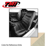 White 1970 Mustang Two Front Buckets Upholstery, Standard