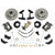 1964-1966 Mustang Brake Conversion Kit, 6 cyl, 4-lug, Non-Power