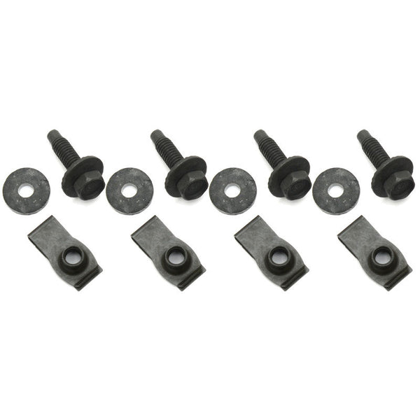 1965-1966 Mustang Rear Bumper Guard Bracket Hardware Kit, 12 pcs