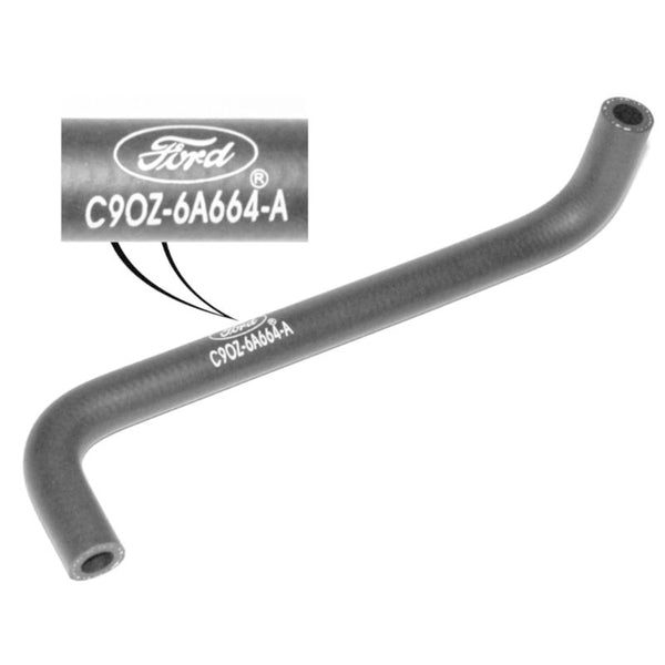 1969-1970 Mustang PCV Hose, 351W, w/logo