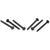 1965-1967 Mustang Fuse Box Screw Kit, 6 pcs